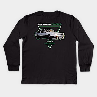 AE 86  JDM Car Kids Long Sleeve T-Shirt